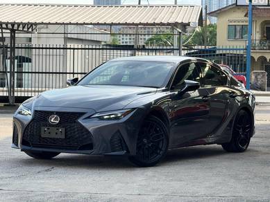 2021 Lexus IS 300 F SPORT MODE BLACK