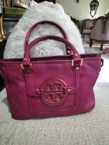pink Leather sling bag