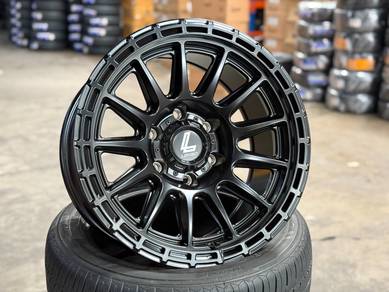 New 17x9 LENSO Dinero Black Rim Raptor Dmax Triton