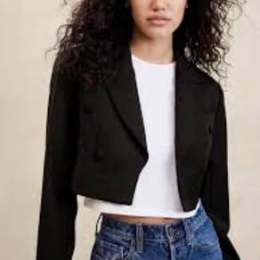 Kitsch Cropped Double Breasted Jacket