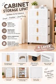 4 layer cabinet storage