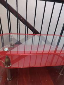 glass coffee table