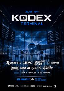 KODEX TERMINAL Blak Festival, 2x GA Tickets