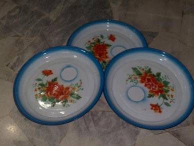 Dulang ayan antique enamel tray