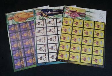 Mint Stamps Sheet Heritage of Sultan Pahang 2010