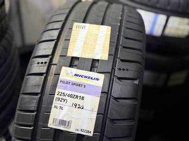 Tayar Baru 225 40 18 Michelin Pilot Sport 5 2026
