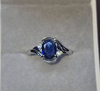 Cincin Batu Permata Lawa (Ruby/Sapphire/Emerald/Am