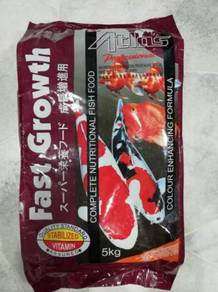 Atlas Fast Growth XL Fish Feed Food Ikan 5kg