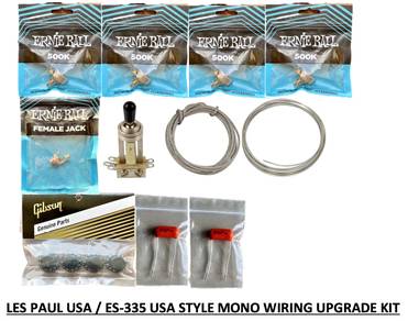 Les Paul USA / ES-335 USA Style Mono Wiring Upgrde