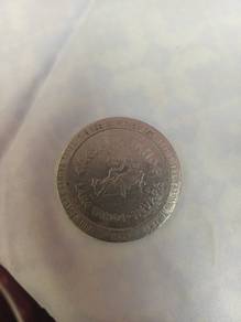 1980 CAESARS TAHOE $1 Gaming Token Slot Obsolete C