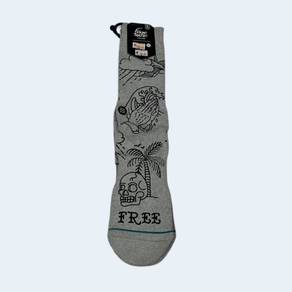 Saiz L : Stance Wild And Free Socks Heather BNWT