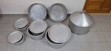 Aluminium Catering & Kenduri Cooking Equipment Set