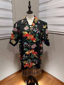OKINAWA fullprint batik button up XL 3242