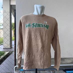 vintage Stüssy distress sweatshirt