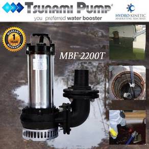 TSUNAMI MBF2200T SUBMERSIBLE SEWAGE Pump