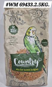 Witte Molen Country Budgie 2.5kg Budgerigar Parrot