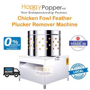 Mesin buang bulu Fowl Feather Plucker Machine 22"