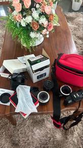 canon eos M50 + 2lens