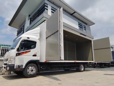 2026 Lori FUSO 3 Ton 21 kaki Ft Bonded Box Lorry