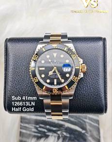 Rolex Submariner Half Gold 41mm 126613LN