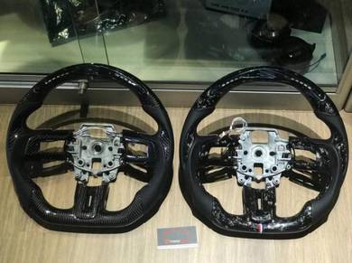 Mustang GT Rev Meter Steering Wheel Forged Carbon