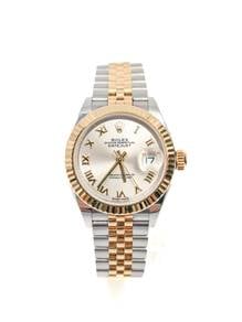 Rolex Datejust 28 Silver Roman 279173