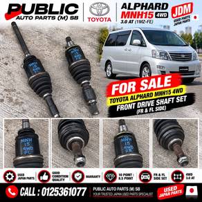 Toyota Alphard MNH15 4WD 3.0 1MZ Front Drive Shaft
