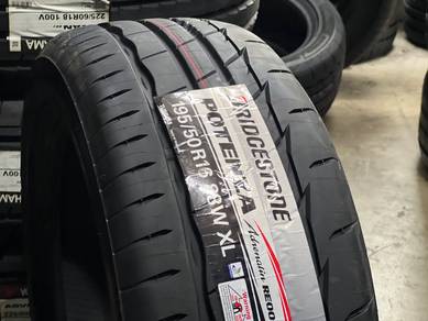 Tayar Baru 195 50 16 Bridgestone Potenza RE005 202