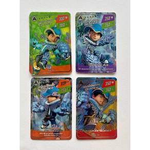 BoBoiBoy GLACIER - A Card (my own collection)