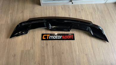 Mustang GT500 Gurney Flap Gloss Black Rear Spoiler