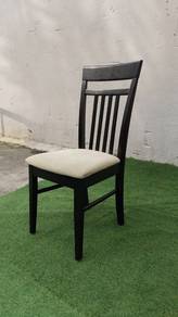 Y77F1 Kerusi Makan Kayu Wooden Dining Chair Faric