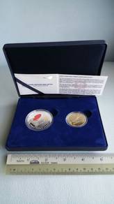 Malaysia World Table Tennis Proof Coins 2016 - B