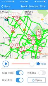 GPS car vehicle Tracker safety lock with install