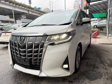 Toyota Alphard X in KL City, KUL