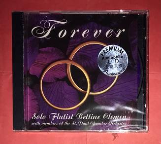 FOREVER SOLO FLUTIST BETTINE CLEMEN AUDIOPHILE Cd