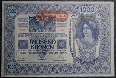 Austria 1000 Kronen 1902 - Pick P59  AU