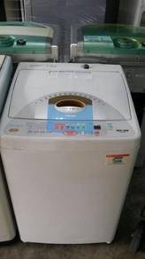 Washer Basuh 7.5kg Auto Automatic Toshiba Mesin