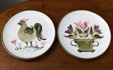 3501 French art pottery wall decor 2