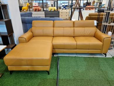 L Shape sofa (Cow Leather)