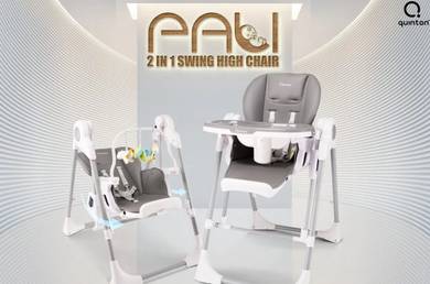 Quinton Pali 2 in 1 Swing High Chair