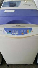 Mesin 9kg Sharp Machine Washing Automatic Basuh