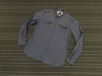 Top man chambray SIZE L TO XL