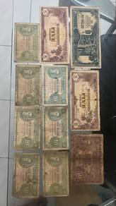 duit lama (1940) / Malaysian old notes