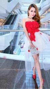 Black Pink Red Prom Bridesmaid Party Dress RBP0502