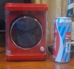 Red Watch Winder with Clear Case