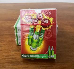 Carlsberg playing card 4