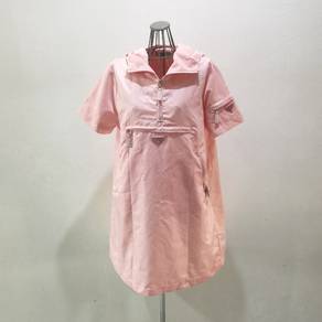 Prada Re-Nylon Hooded Dress