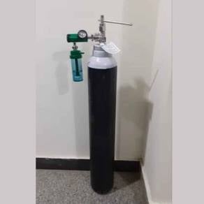 10L Steel Oxygen Tank Set (Include regulator)
