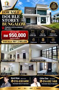 Bungalow House For Sale in Ayer Keroh,MLK