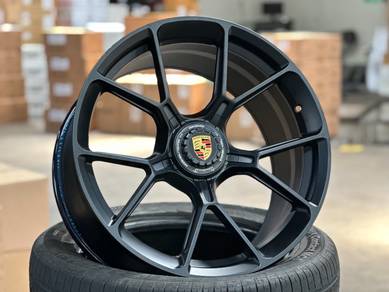 NEW 20 Blackout Forged GT3RS Rim 718 Cayman Black